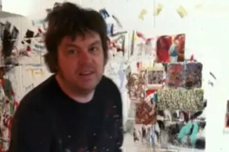 Mikey in his studio earlier this year