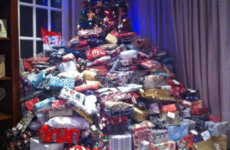A mum has fired back after this photo of her Christmas tree was mocked on Facebook