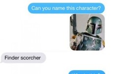 A guy asked his girlfriend to name these Star Wars characters and her answers were excellent
