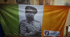 Fan's tricolour depicts Jon Walters as another great Irish leader
