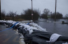 Muslims around Ireland raised money for flooding victims today