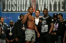 Some punter has put £100k on Anthony Joshua - and they'll only win £7k for it