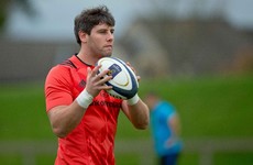 Youghal man O'Callaghan showing international credentials for Munster
