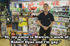 This hardware store's 'gay' Christmas ad has left everyone scratching their heads