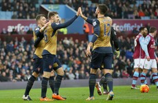 Olivier Giroud reaches milestone as Arsenal move top