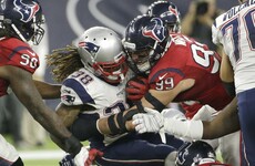 Panthers and Patriots the big winners on a night of NFL upsets