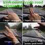 This image perfectly sums up Irish countryside road etiquette