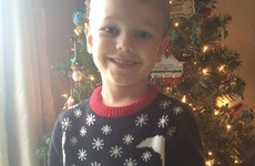 A dad accidentally sent his son to school in this rather cheeky Christmas jumper
