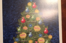 Michael Lowry has sent Tipperary a Christmas card with his name all over it