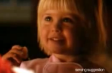 The little girl in the Cornflakes ad now has a little girl of her own