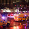 One killed and 37 injured after car mounts path on Las Vegas Strip