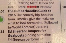 The RTÉ Guide has made an absolute hames of the Rubberbandits' 1916 documentary