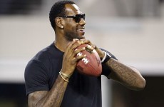 Is LeBron James considering a stint in the NFL?