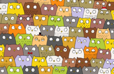 Can you find the cat hiding amongst these owls?