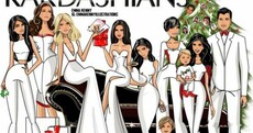 Kourtney Kardashian chose an Irish girl's card to wish everyone Merry Christmas ... It's The Dredge