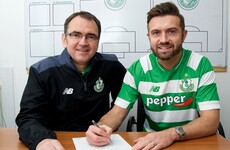 Stephen McPhail has signed on for another year at Shamrock Rovers