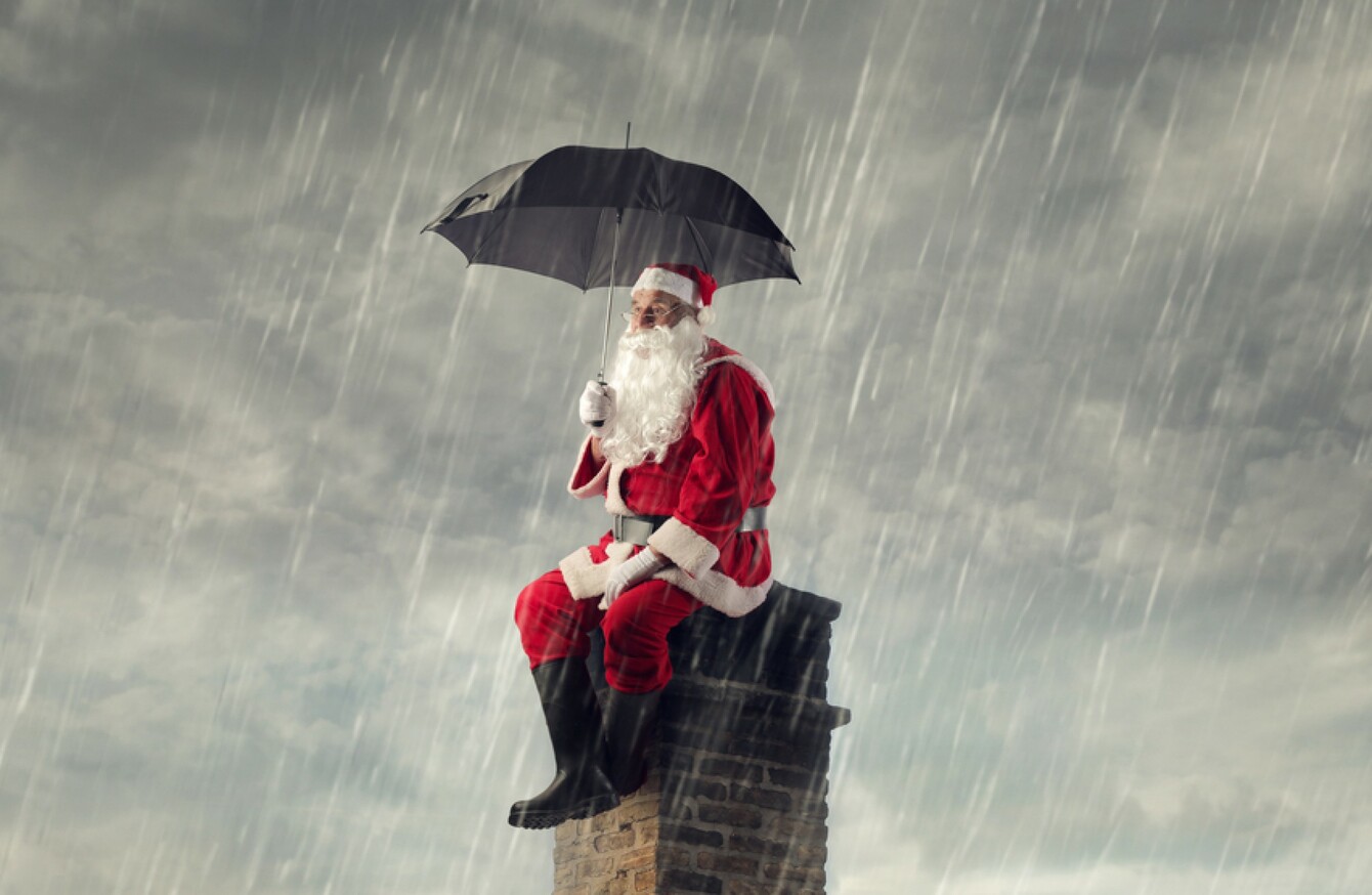 Some snow but plenty of rain this Christmas Day · TheJournal.ie