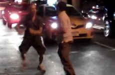 Two cameramen got in a fistfight outside of the NBA lockout meeting