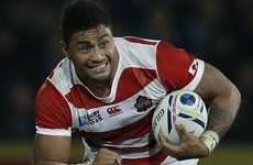 Bath have signed one of Japan's Rugby World Cup heroes