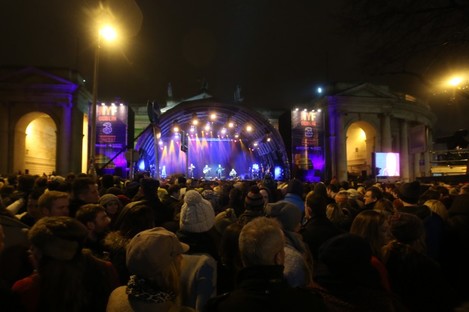 Last year's event on College Green.