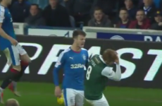 Hibs midfielder banned after getting opponent sent off by feigning injury