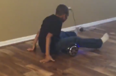 This hoverboard fail video is 16 seconds of comedy gold