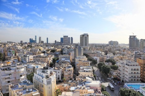 The Tel Aviv skyline 