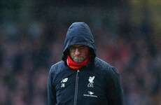 Klopp angry at his Liverpool side for only playing at '90%' against West Ham