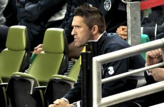 Keane set to miss play-offs as Trap criticises captain
