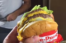This pie made out of In-N-Out burgers is something to behold
