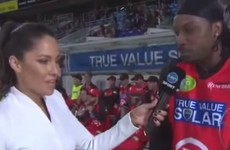 Cricketer fined for asking reporter on date live on air and people are divided about it