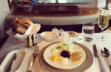 11 ridiculously luxurious pictures of first class plane food