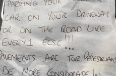 This guy has been documenting all the passive aggressive parking notes he comes across