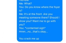 This woman texts her husband all the gas things he says in his sleep