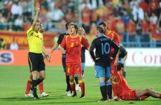 Rooney banned for three Euro 2012 matches following red card