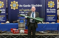 This homemade rocket found in Wexford has no aiming system and "could have done serious damage"