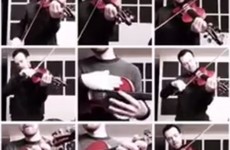 This Irish trad musician's cover of Thriller using just fiddles is so good