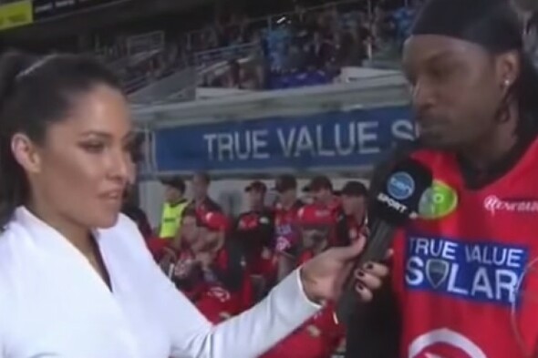 Chris Gayle Sex Video - Was Chris Gayle being sexist or was it a bit of fun? Â· TheJournal.ie