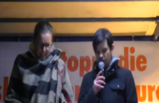 Head of controversial Irish group addresses far-right rally in Germany