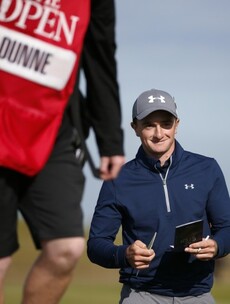 Paul Dunne's first outing of the year cut short before he even made it to the tee