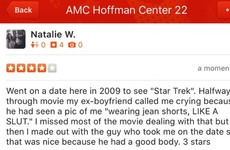 A woman has been writing Yelp reviews of her old dates with brilliant results