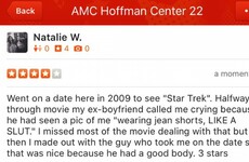 A woman has been writing Yelp reviews of her old dates with brilliant results