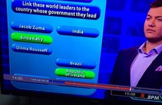 An ITV game show made a complete balls of getting the Taoiseach's name right