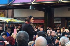 "We want the Republic": Rally to support Occupy Moore Street protesters