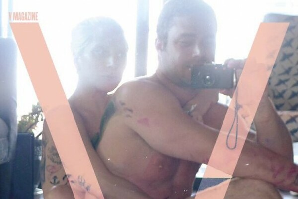 Lady Gaga And Her Fiance Covered Themselves In Paint And Had Sex On A Canvas Because Art