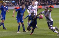 Late penalty controversy as Spurs force FA Cup replay against Leicester