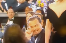 Leonardo DiCaprio had the best reaction to Lady Gaga barging past him at the Golden Globes