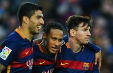 Ireland World XI features Luis Suarez but not Neymar