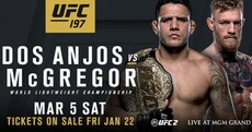It's official! Conor McGregor to fight Rafael dos Anjos for lightweight title in Las Vegas