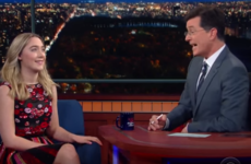 Saoirse Ronan attempted to teach Stephen Colbert how to pronounce Irish names